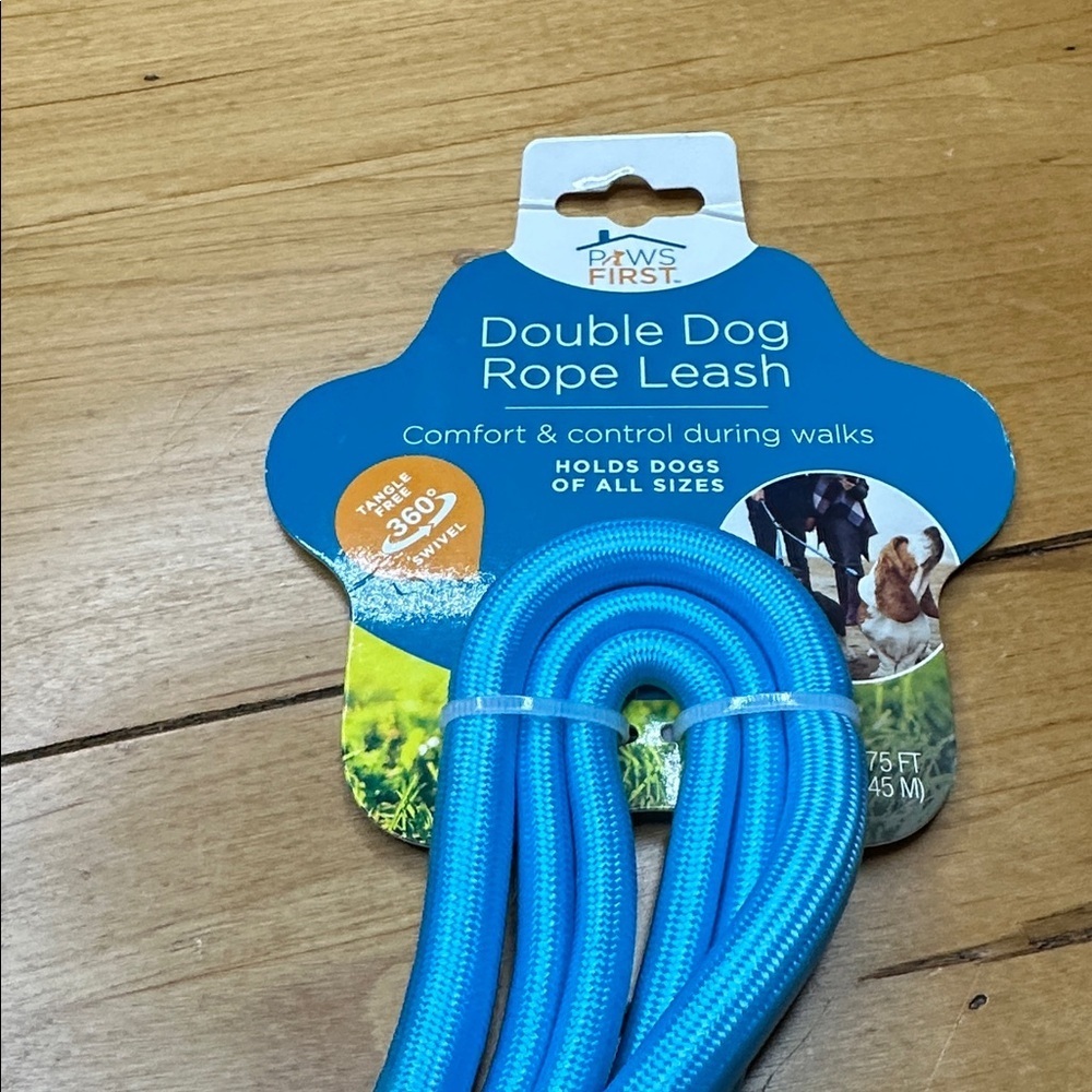 Paws First Double Rope Dog Leash - Picture 2 of 4